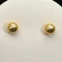 Sehr schöne Ohrstecker mit filigranem Design aus hochwertigem Gold (585 / 14K Gelbgold)