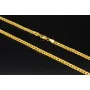 Noble, fein gearbeitete Panzerkette aus edlem Gold (8K, 333 Gelbgold ca. 11,8g) ca. 60cm, 4mm