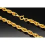 XXXL Kordelkette, hochwertig gearbeitet in ca. 95 cm MEGA Länge und ca. 8mm Breite aus edlem 585 Gold (14k)