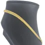 Dreireihige, edel verarbeitete Kordelkette - Gold-Armband aus funkelndem 8K 333er Gelbgold (ca. 43,5cm)
