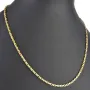 Exquisite Ankerkette aus funkelndem Gold (8K, 333 ca. 13,6g Gelbgold) ca. 50cm, 2,5mm mit FBM-Stempel