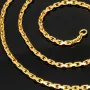 Exquisite Ankerkette aus funkelndem Gold (8K, 333 ca. 13,6g Gelbgold) ca. 50cm, 2,5mm mit FBM-Stempel