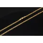 Hochwertig gearbeitete Goldkette / Figarokette aus funkelndem Gold (333 / 8K Gelbgold) - ca. 60cm lang, ca. 3mm