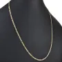 Hochwertig gearbeitete Goldkette / Figarokette aus funkelndem Gold (333 / 8K Gelbgold) - ca. 60cm lang, ca. 3mm