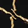Spiral-Creolen in edlem Twist-Design aus hochwertigem 585er / 14K Gold