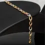 Elegantes Damen-Armband in außergewöhnlichem Tricolor-Design aus 585er 14k Gold (Gelbgold, Roségold und Weißgold) ca. 19,5 cm