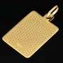 Hochwertig gearbeiteter Sternzeichen Widder- Anhänger in feinem Greco-Design aus funkelndem Gold (14K / 585 Gelbgold)