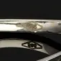 Exklusiver Ring für Damen mit 2 imposanten, tropfenförmigen, eingefassten Brillanten (Lab Grown Diamonds) aus massivem Gold (585 / 14K Weißgold) - ca. Ringgröße 56