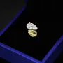 Exklusiver Ring für Damen mit 2 imposanten, tropfenförmigen, eingefassten Brillanten (Lab Grown Diamonds) aus massivem Gold (585 / 14K Weißgold) - ca. Ringgröße 56