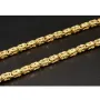 Exquisite Königskette aus hochwertigem 585er Gelbgold (14k)- 65cm lang, 4 mm breit, 19,1g