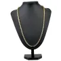 Exquisite Königskette aus hochwertigem 585er Gelbgold (14k)- 65cm lang, 4 mm breit, 19,1g