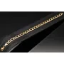 Zeitloses Panzerarmband aus edlem 585 14k Gold (hochglanzpoliert) in ca. 19cm Länge und ca. 6mm Breite