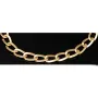 Zeitloses Panzerarmband aus edlem 585 14k Gold (hochglanzpoliert) in ca. 19cm Länge und ca. 6mm Breite