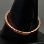 Exquisiter Ring für Damen mit 13 leuchtenden, eingefassten Brillanten (ca. 0,25 ct gesamt) aus massivem Gold (375 / 9K Roségold) - ca. Ringgröße 60