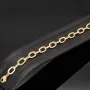 Hochwertig gearbeitetes Ankerarmband aus funkelndem 14K (585er) Gold - hochglanzpoliert - ca. 19,5 cm lang und 5 mm breit