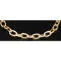 Hochwertig gearbeitetes Ankerarmband aus funkelndem 14K (585er) Gold - hochglanzpoliert - ca. 19,5 cm lang und 5 mm breit