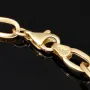 Hochwertig gearbeitetes Ankerarmband aus funkelndem 14K (585er) Gold - hochglanzpoliert - ca. 19,5 cm lang und 5 mm breit