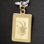 Stilvoller Sternzeichen Steinbock - Anhänger in feinem Design aus edlem Gold (14K / 585 Gelbgold)