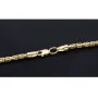 Königskette aus echtem 14-Karat Gold (60 cm lang, 2 mm breit)