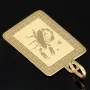 Fein gearbeiteter Skorpion - Anhänger aus funkelndem 585er 14K Gold mit detailreicher Gravur