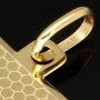 Fein gearbeiteter Skorpion - Anhänger aus funkelndem 585er 14K Gold mit detailreicher Gravur