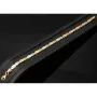 Luxuriöses Armband in Bicolor -Design aus funkelndem 585er 14K Gold - (Gelbgold und Weißgold) (ca. 19cm, 5mm)