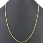 Goldkette / Fuchsschwanzkette aus hochwertigem 585 14k Gold (ca. 60cm lang, 2mm breit) - erstklassige Verarbeitung