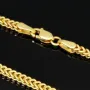 Goldkette / Fuchsschwanzkette aus hochwertigem 585 14k Gold (ca. 60cm lang, 2mm breit) - erstklassige Verarbeitung