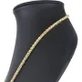 Außergewöhnliche Ankerkette aus exquisitem 585 / 14K Gold (Gelbgold) - hochwertig gearbeitet - ca. 65 cm Länge 3,5 mm Breite