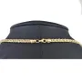 Außergewöhnliche Ankerkette aus exquisitem 585 / 14K Gold (Gelbgold) - hochwertig gearbeitet - ca. 65 cm Länge 3,5 mm Breite