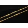 Außergewöhnliche Königskette mit dekorativen Elementen mit feinem Greco-Dekor verziert aus hochwertigem 585er Gold (14 K) (ca. 8,8 g, 60cm, 2,5mm)