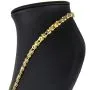 Funkelnde, flache Königskette aus hochwertigem 14K 585 Gold (ca. 17,5g, 60 cm, 5,5mm)