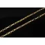Exquisite Ankerkette aus edlem, hochglanzpoliertem 585 / 14K Gold, ca. 59 Länge ca. 3,5 mm