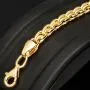 Hochwertig gearbeitetes Ankerarmband in Premium-Design - Armband aus edlem 585 / 14K Gold (Gelbgold) - ca. 21,5 cm Länge 3,5 mm Breite