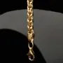 Hochwertig gearbeitetes Ankerarmband in Premium-Design - Armband aus edlem 585 / 14K Gold (Gelbgold) - ca. 21,5 cm Länge 3,5 mm Breite