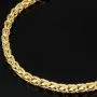 Hochwertig gearbeitetes Ankerarmband in Premium-Design - Armband aus edlem 585 / 14K Gold (Gelbgold) - ca. 21,5 cm Länge 3,5 mm Breite
