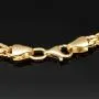 Hochwertig gearbeitetes Ankerarmband in Premium-Design - Armband aus edlem 585 / 14K Gold (Gelbgold) - ca. 21,5 cm Länge 3,5 mm Breite