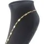 Zeitlose Plättchenkette, Steigbügelkette aus funkelndem, hochglanzpoliertem 585er (14k) Gold - ca. 65 cm, 4,5 mm