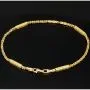 Edles Königsarmband mit dekorativen Elementen verziert mit feinem Greco-Dekor aus hochwertigem 14K 585 Gold (ca. 3,7 g, 22cm, 2,5mm)