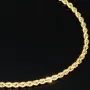 Fein gearbeitetes Twist-Armband / Kordelarmband aus edlem 14k 585 Gold , ca. 2mm, 22cm