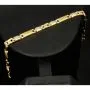 Nobles Armband in exquisitem Design aus hochwertigem 14K 585er Bicolor Gold (Gelb- und Weißgold) ca. 20,5cm, 6mm