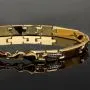 Nobles Armband in exquisitem Design aus hochwertigem 14K 585er Bicolor Gold (Gelb- und Weißgold) ca. 20,5cm, 6mm