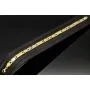 Nobles Armband in exquisitem Design aus hochwertigem 14K 585er Bicolor Gold (Gelb- und Weißgold) ca. 20,5cm, 6mm