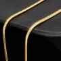 Stilvolle Halskette im Fischgräten-Look aus feinem 585 14K Gold (ca. 50cm lang, 2mm breit)