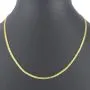 Fein fearbeitete, engmaschige Goldkette aus hochwertigem 585 / 14K Gold ca. 49 cm Länge 3 mm