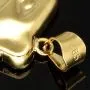 Edler Panther-Anhänger aus hochglanzpoliertem 585 / 14K Gold