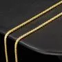 Zeitlose, kurzgliedrige Ankerkette aus hochglanzpoliertem 14K 585 Gelbgold – ca. 50 cm 1,5mm