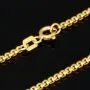 Zeitlose, kurzgliedrige Ankerkette aus hochglanzpoliertem 14K 585 Gelbgold – ca. 50 cm 1,5mm