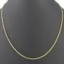 Zeitlose, kurzgliedrige Ankerkette aus hochglanzpoliertem 14K 585 Gelbgold – ca. 50 cm 1,5mm