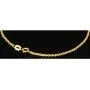 Zeitloses, kurzgliedriges Ankerarmband aus edlem, poliertem 14K 585 Gold